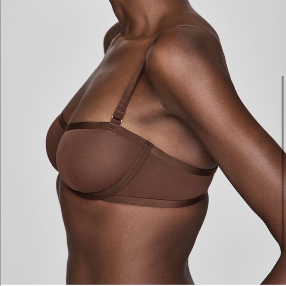 Cuup Espresso Balconette Bra - Picture 4 of 4